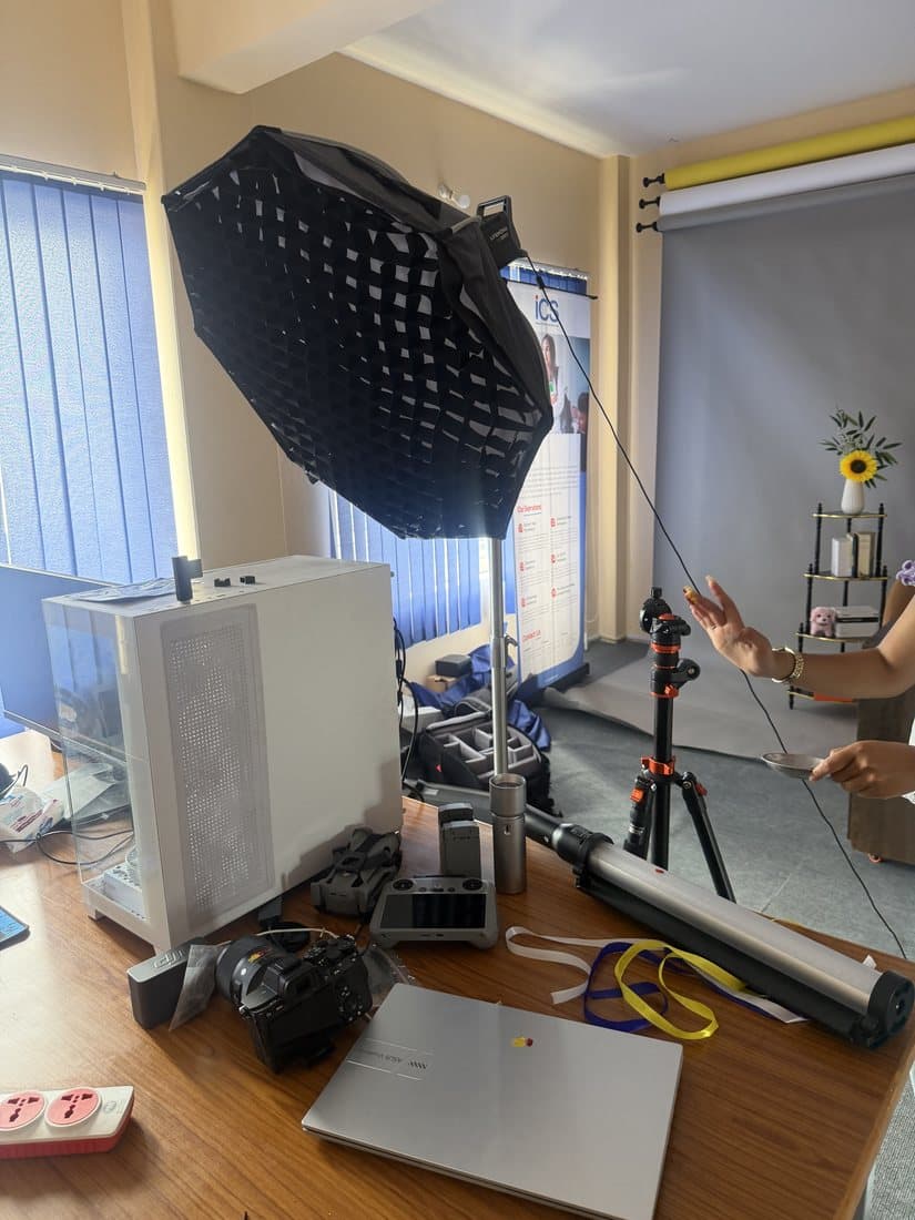 The Cine Films team at work